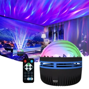 LED Galaxy Projector Light Colorful Sky Bedroom Night Lamp