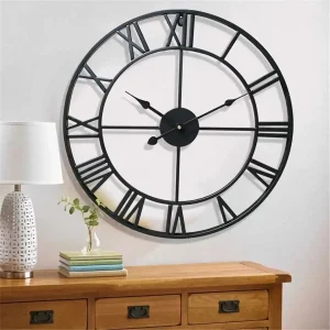 Modern 3D Large Wall Clocks Roman Numerals