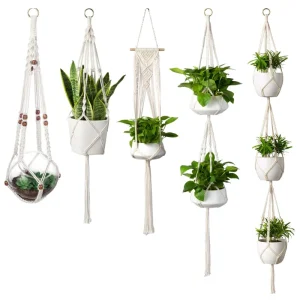 Handmade Macrame Plant Hanger Basket Flower Pot
