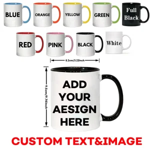 1 custom mug - personalized coffee mug